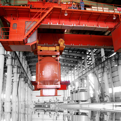 Dökümhane Vinci QDY Model 75 ton~ 320 ton Çelik Fabrikası Çift Kirişli Köprü Vinci